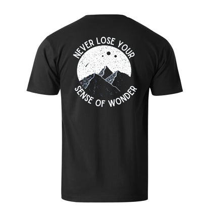 Never Lose Your Sense Of Wander Men's Cotton T-shirt