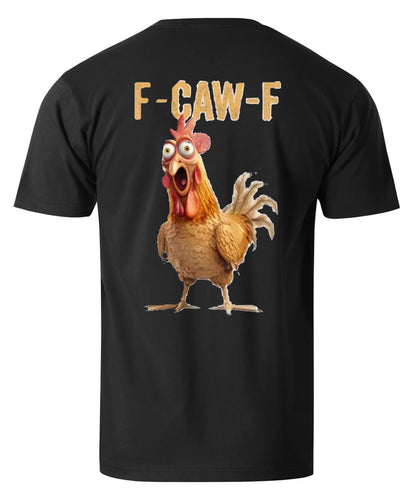 F-Caw-F Stunned Rooster Men's Cotton T-shirt