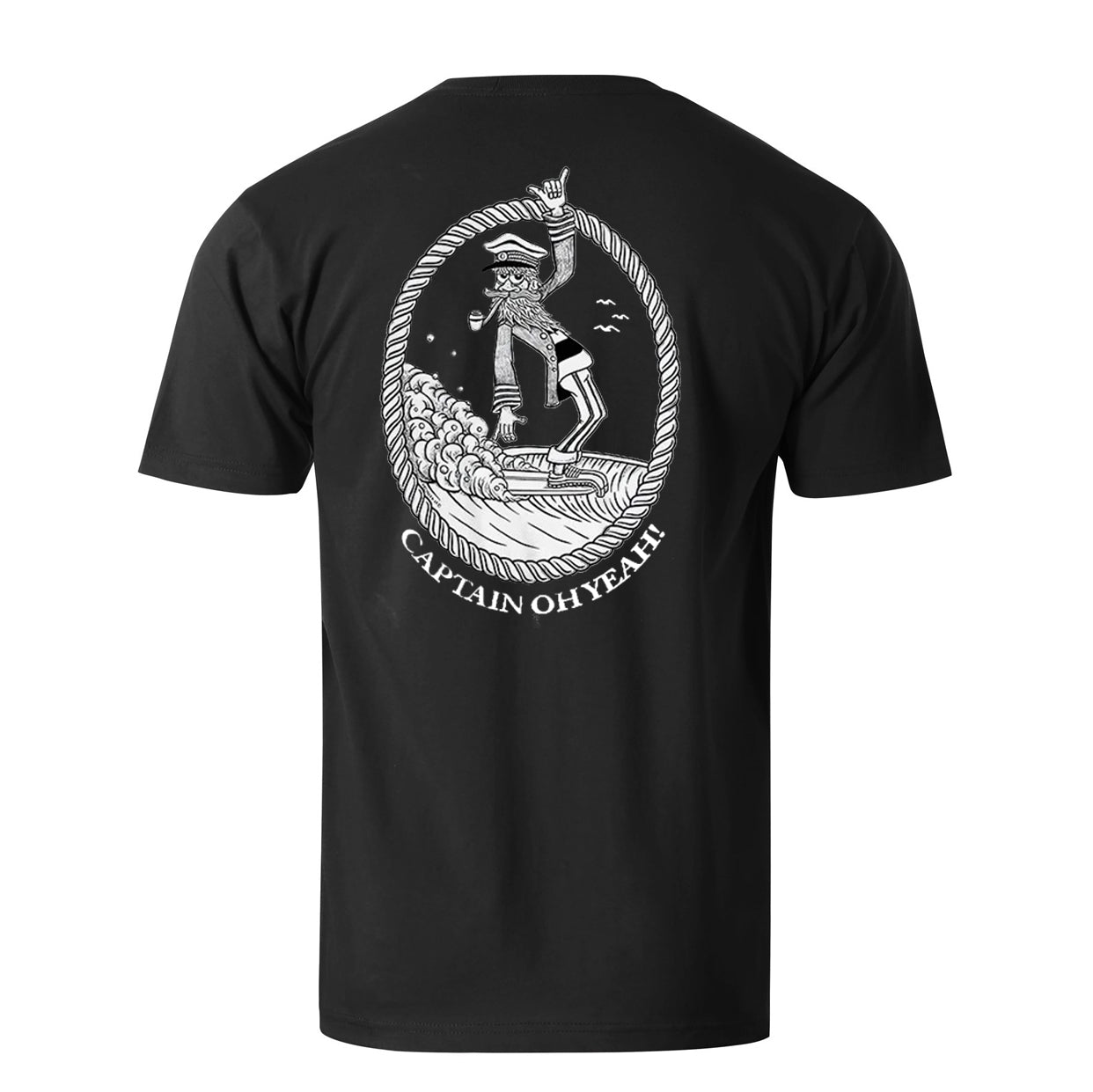 Captain Oh Yeah! Men's Cotton T-shirt
