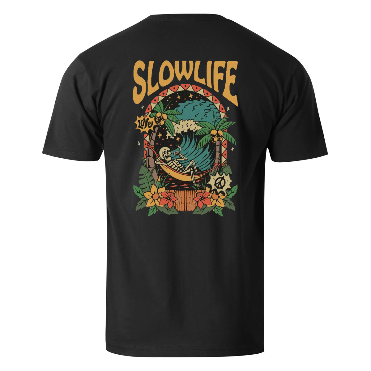 Slow Life Men's Cotton T-shirt
