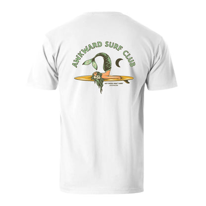 Vacation Awkward Surf Clue Mermaid Men's Cotton T-shirt