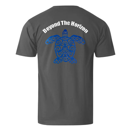 Beyond The Horizon Sea Turtles Men's Cotton T-shirt