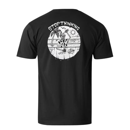 Stop Thinking Men's Cotton T-shirt