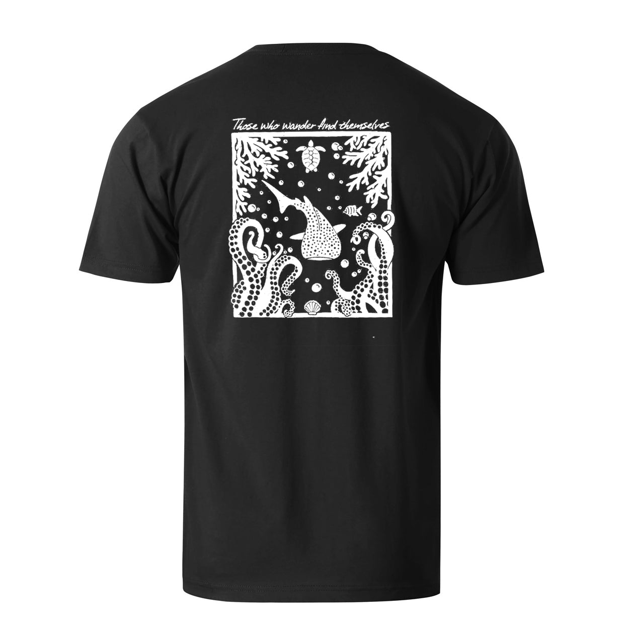 Those Who Wander Find Themselves Men's Cotton T-shirt