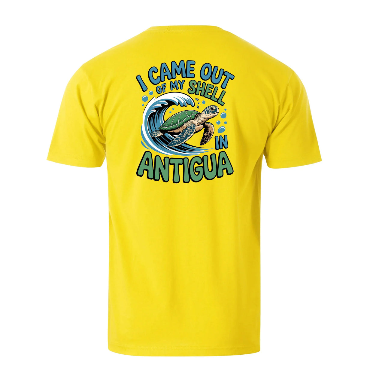 I Came Out Of My Shell In Antigua Men's Cotton T-shirt