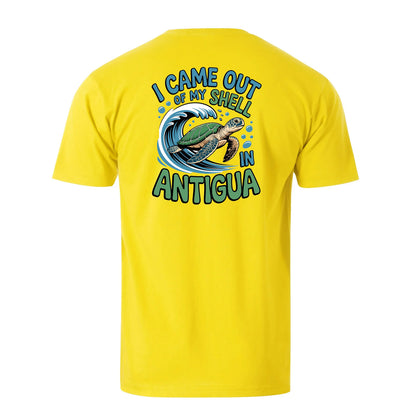 I Came Out Of My Shell In Antigua Men's Cotton T-shirt
