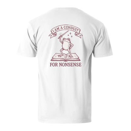 Vacation I Am A Conduit For Nonsence Men's Cotton T-shirt