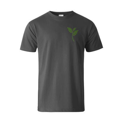 Sapling Grow Into Tree Men's Cotton T-shirt