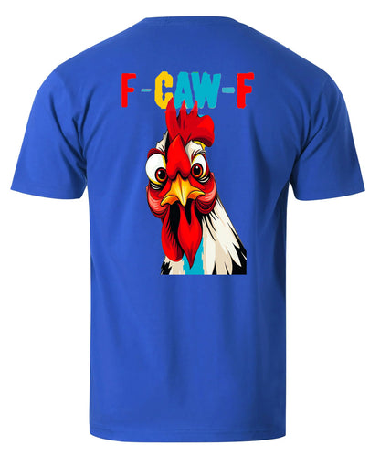 F-Caw-F Serious Rooster Men's Cotton T-shirt