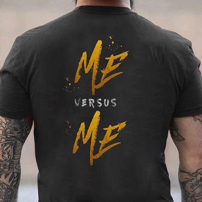 Me Versus Me Men's T-shirt