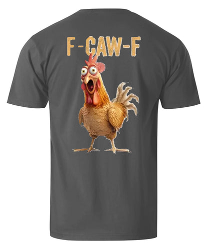 F-Caw-F Stunned Rooster Men's Cotton T-shirt