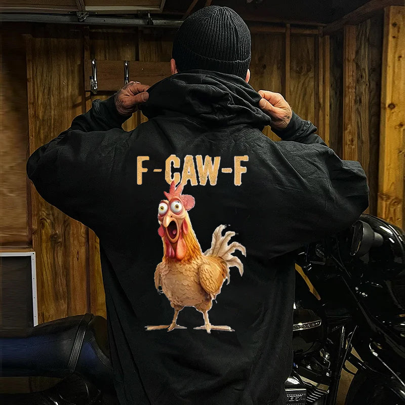 F-Caw-F Stunned Rooster Unisex Hoodie