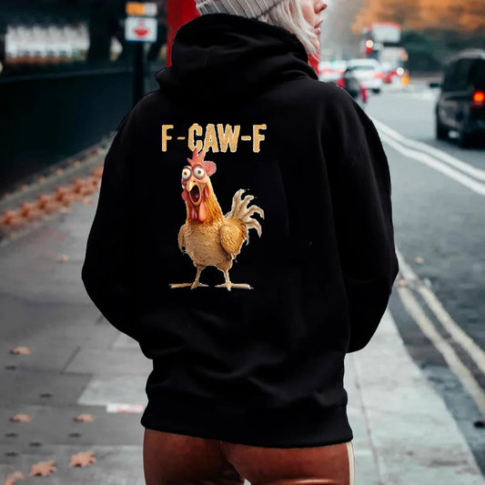 F-Caw-F Stunned Rooster Unisex Hoodie