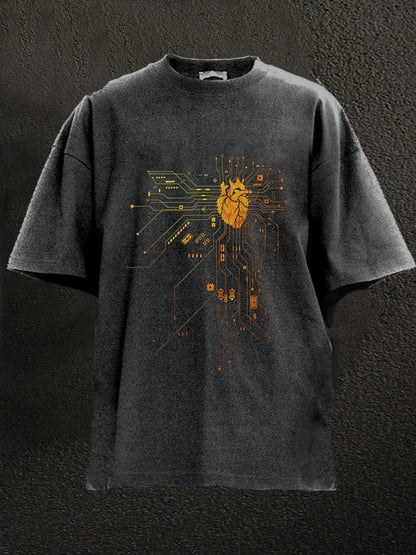 Support Life Washed Men's T-shirt