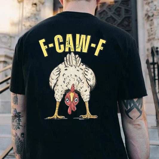 F-Caw-F Rooster Men's T-shirt