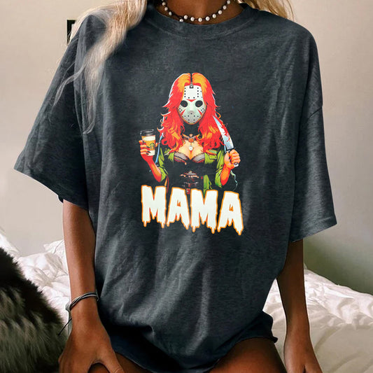 Halloween MAMA Horror 4 WOMEN'S T-SHIRT