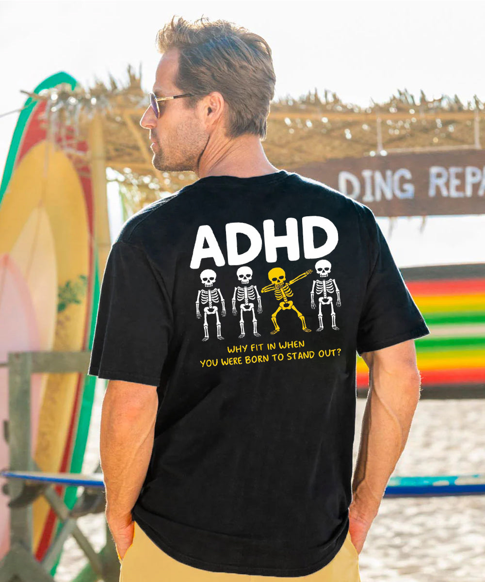 ADHD Men's Cotton T-shirt