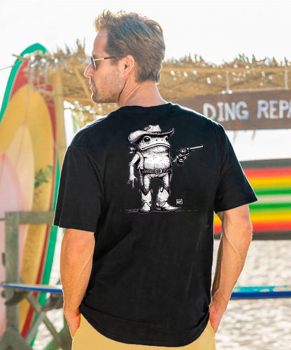 Mr. Western Frog Men's Cotton T-shirt