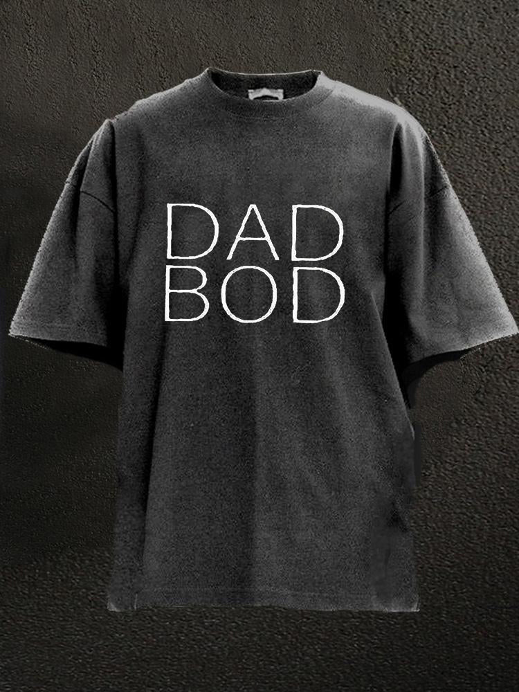 DAD BOD Washed Men's T-shirt