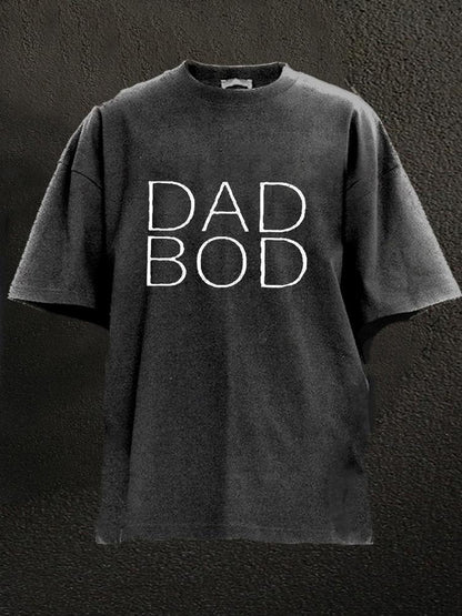 DAD BOD Washed Men's T-shirt