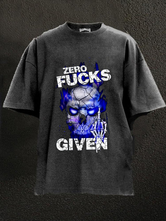 Zero F Given Washed Men's T-shirt