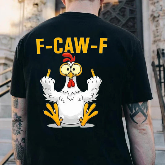 F-Caw-F Rooster Men's T-shirt