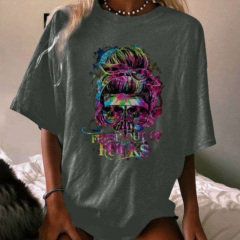 BLACK FRESH OUT OF F WOMEN'S T-SHIRT