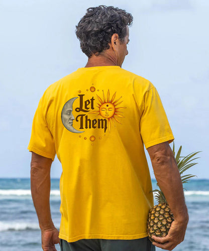 Solar And Lunar Men's Cotton T-shirt