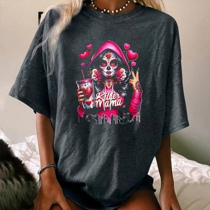 Halloween Mama Horror WOMEN'S T-SHIRT
