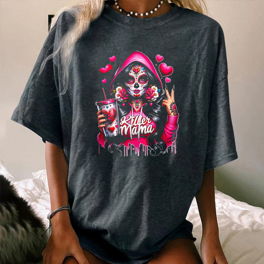 Halloween Mama Horror WOMEN'S T-SHIRT