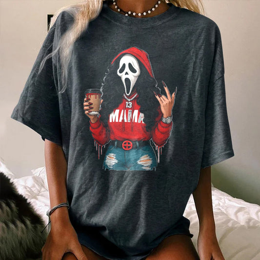 Halloween Mama Horror 2 WOMEN'S T-SHIRT
