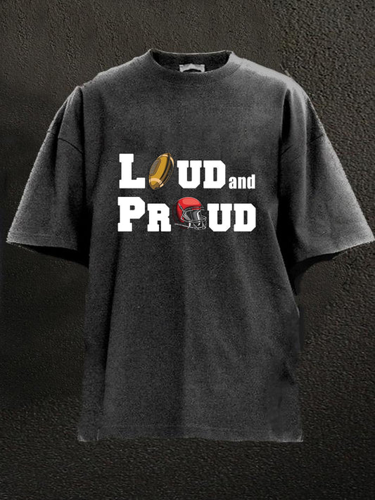 Loud And Plaud Washed Men's T-shirt