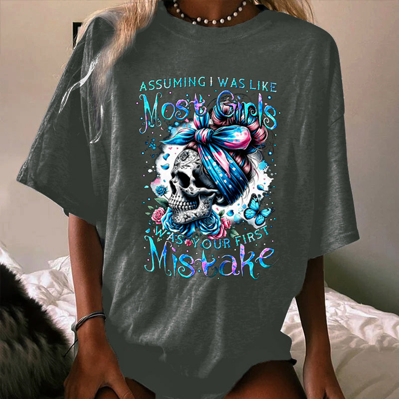YOUR FIRST MISTAKE WOMEN'S T-SHIRT