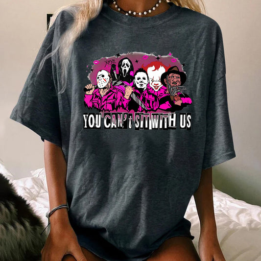 Halloween Funny You Can't Sit With Us WOMEN'S T-SHIRT