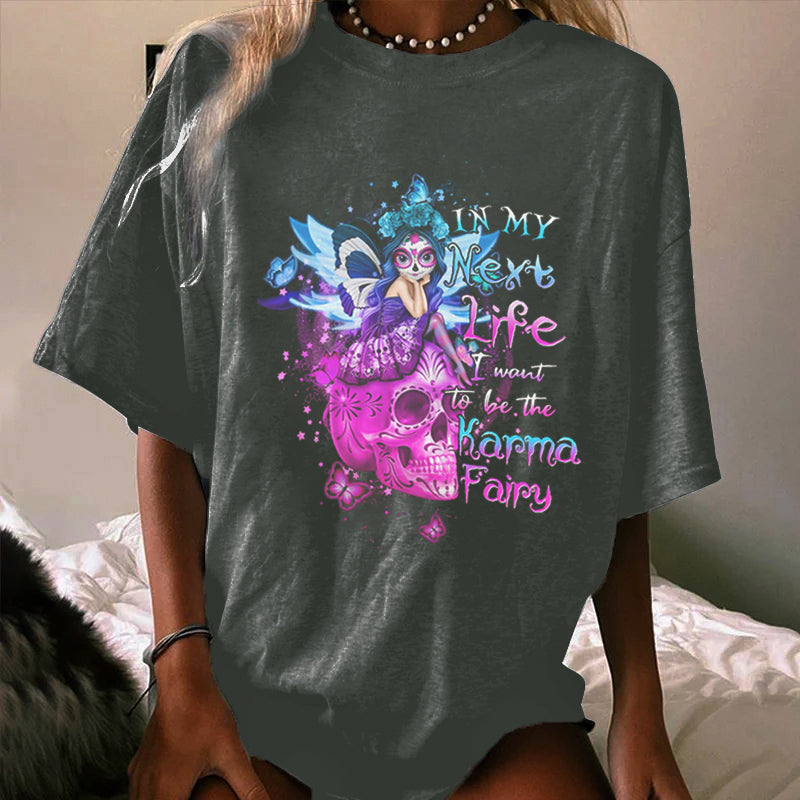 KARMA FAIRY SUGARH WOMEN'S T-SHIRT