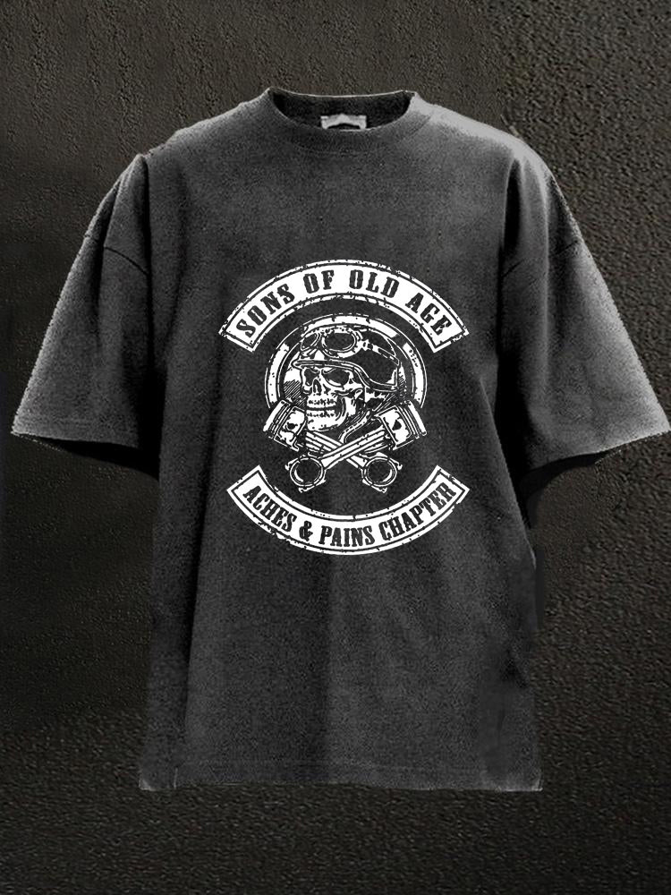Sons Of Old Age Aches And Pain Chapter Washed Men's T-shirt