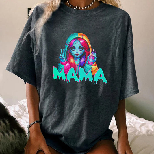 Halloween MAMA Horror 5 WOMEN'S T-SHIRT