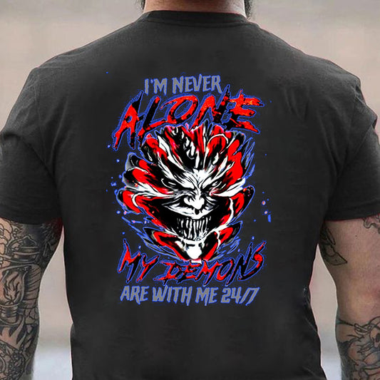 I'M NEVER ALONE Cotton Men's T-shirt