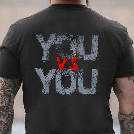 You Vs You Cotton Men's T-shirt
