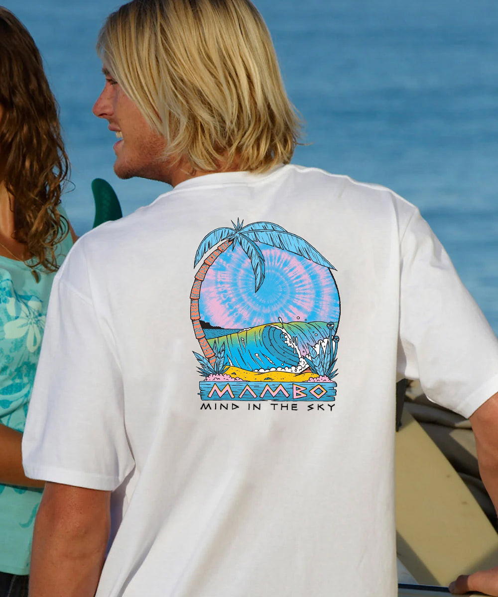 Mambo Mind In The Sky Men's Cotton T-shirt