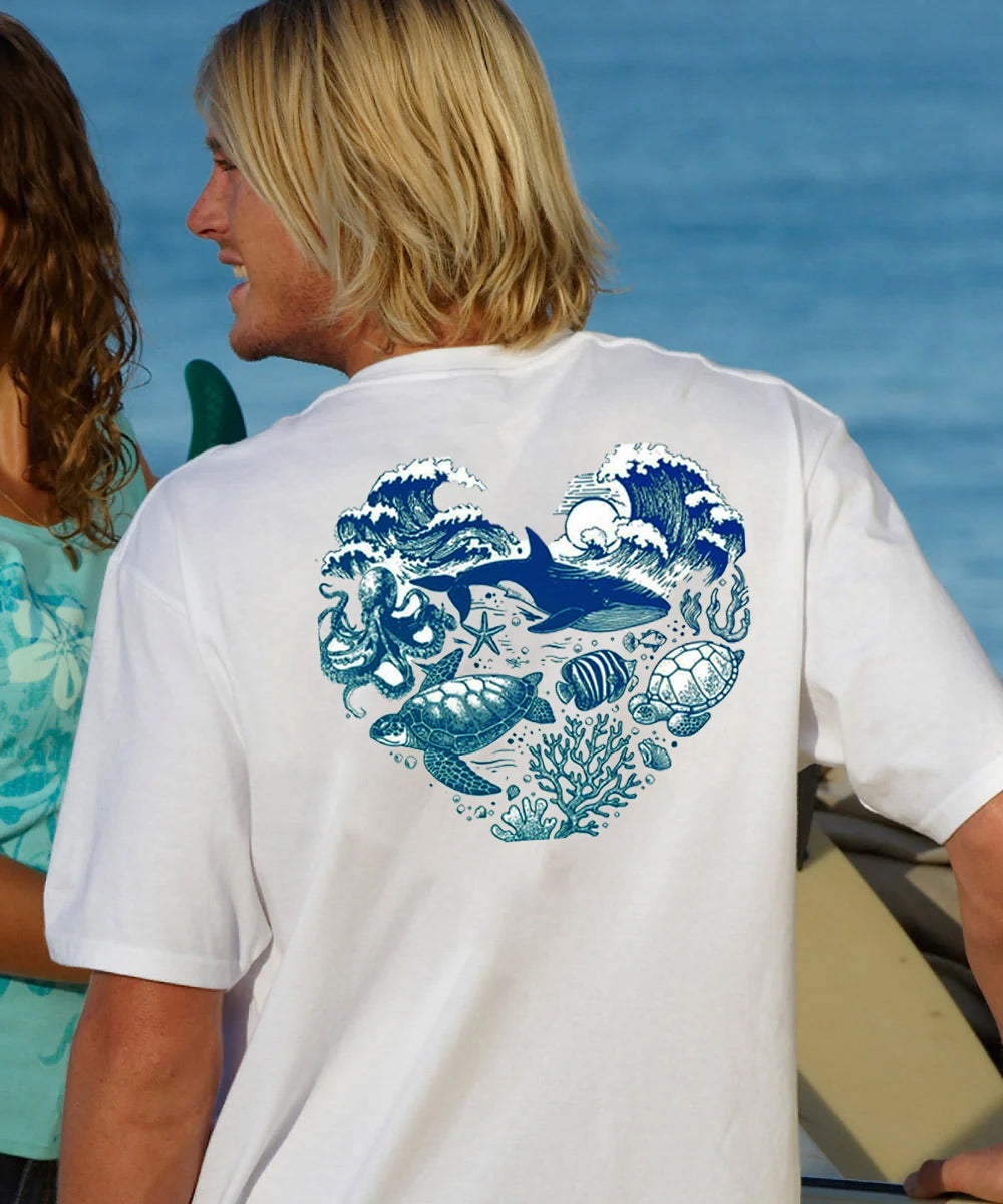 Sea World Men's Cotton T-shirt