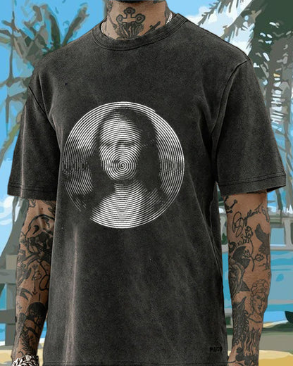 Mona Vacation Washed Men's T-shirt