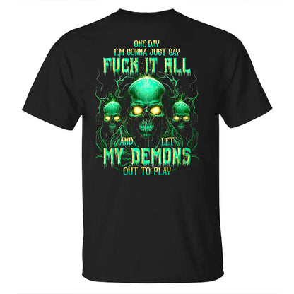 ONE DAY I'M GONNA JUST SAY Men's T-shirt