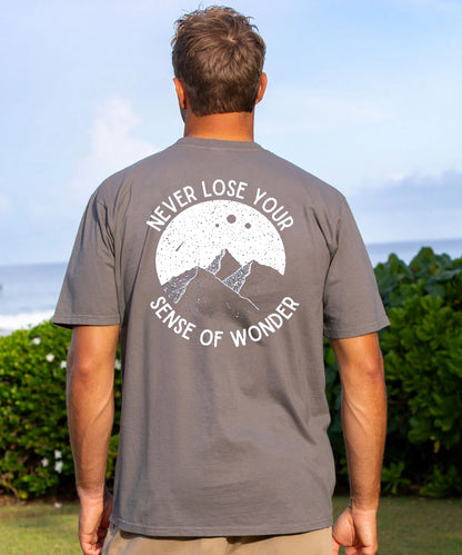Never Lose Your Sense Of Wander Men's Cotton T-shirt