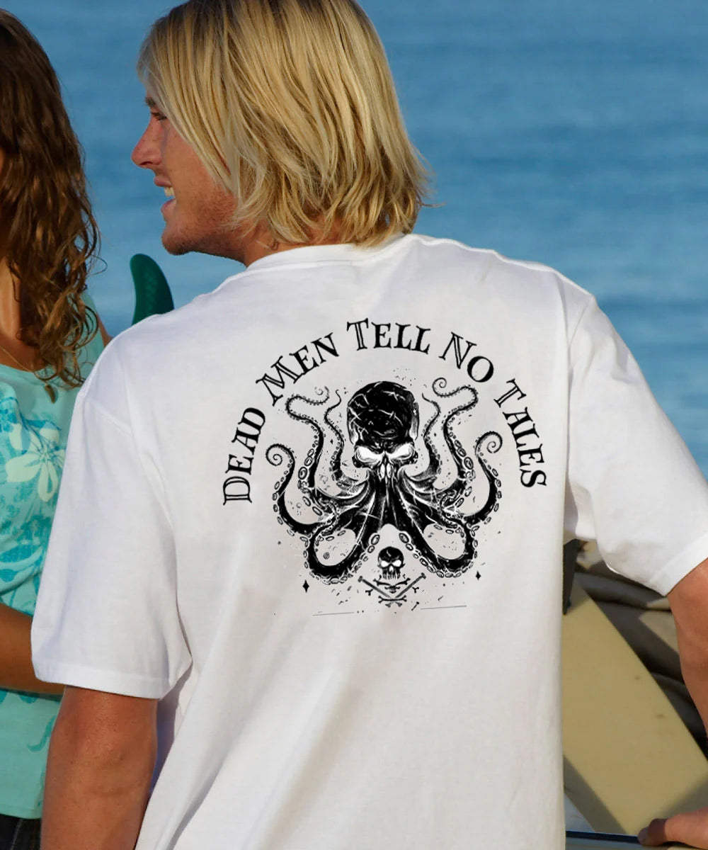 Dead Men Tell No Tales Men's Cotton T-shirt