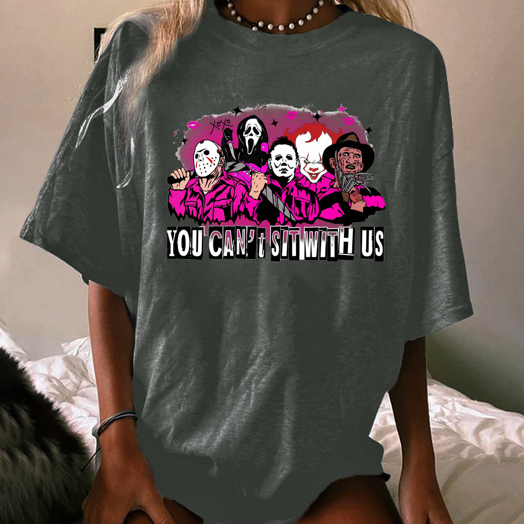 Halloween Funny You Can't Sit With Us WOMEN'S T-SHIRT