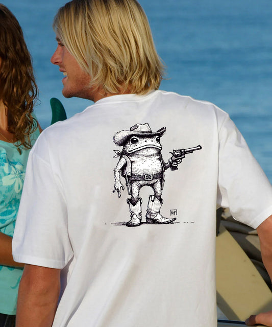 Mr. Western Frog Men's Cotton T-shirt