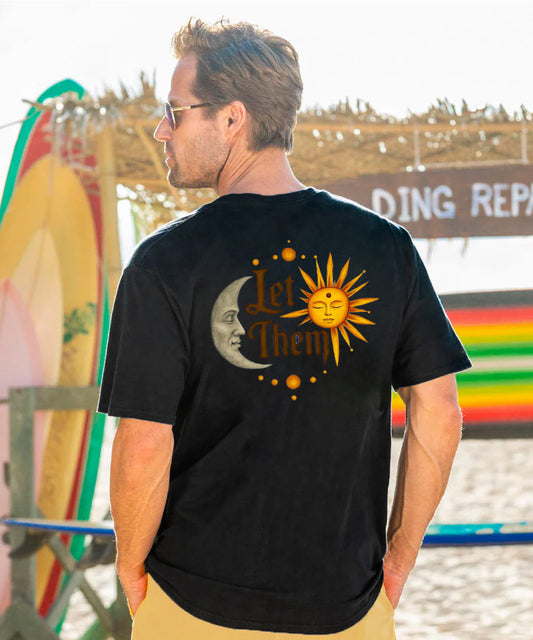 Solar And Lunar Men's Cotton T-shirt