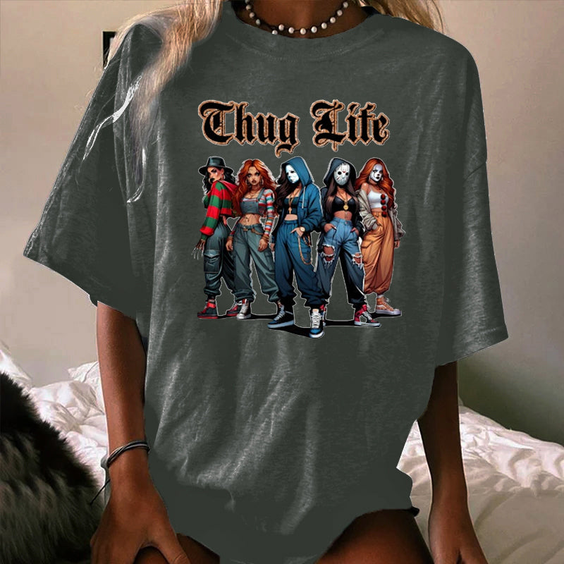 Halloween Thug Life 1 WOMEN'S T-SHIRT
