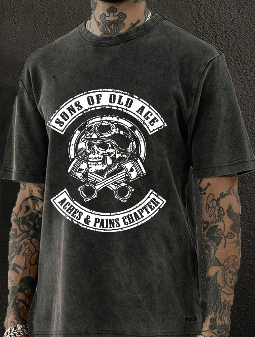 Sons Of Old Age Aches And Pain Chapter Washed Men's T-shirt